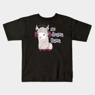 No Drama Llama Kids T-Shirt